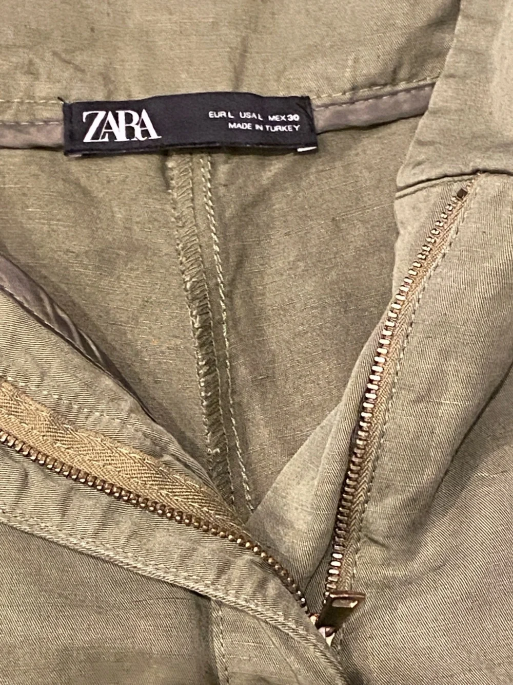Zara olive green